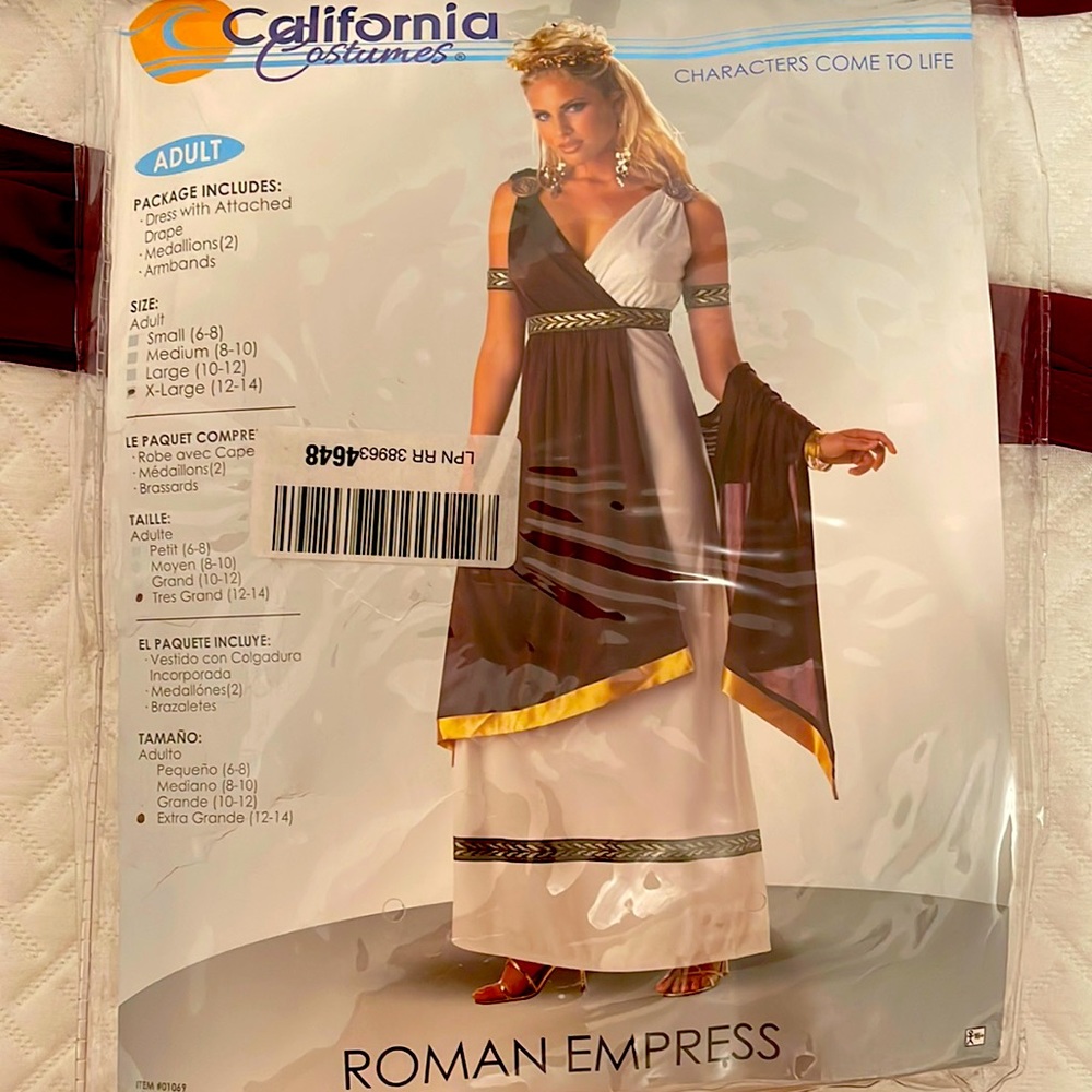 Roman empress costume